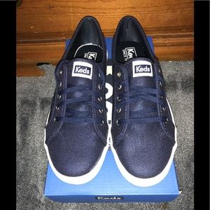 Keds Coursa Metallic Navy Shoes